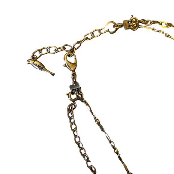 NWOT Chloe + Isabel Golden Lotus Layered Necklace - Picture 4 of 5